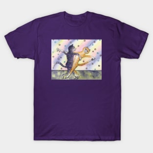 Ballroom cats move so well together on the dance floor T-Shirt